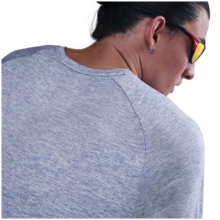 Tricou bărbătesc Nike M NK DFADV STRIDE SS TOP M Albastru deschis photo 4
